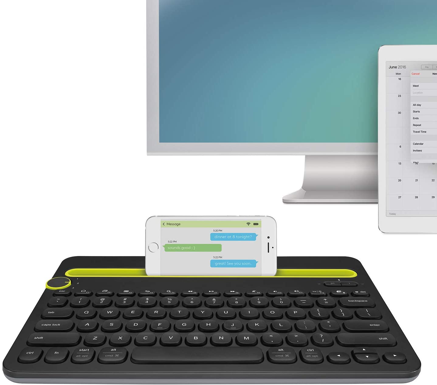 will logitech bluetooth keyboard k920 for mac work with windows or android
